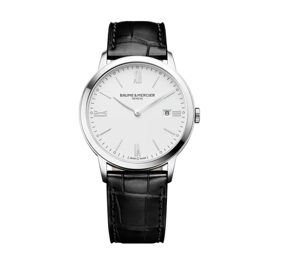 Watch Baume & Mercier Man Classima in Steel M0A10323BM - M0A10323BM